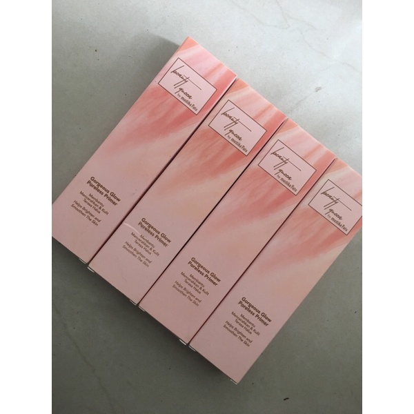 Mustika Ratu Beauty Queen Gorgeous Glow Poreless Primer Make up MURAH ex event Mustika ratu ORI