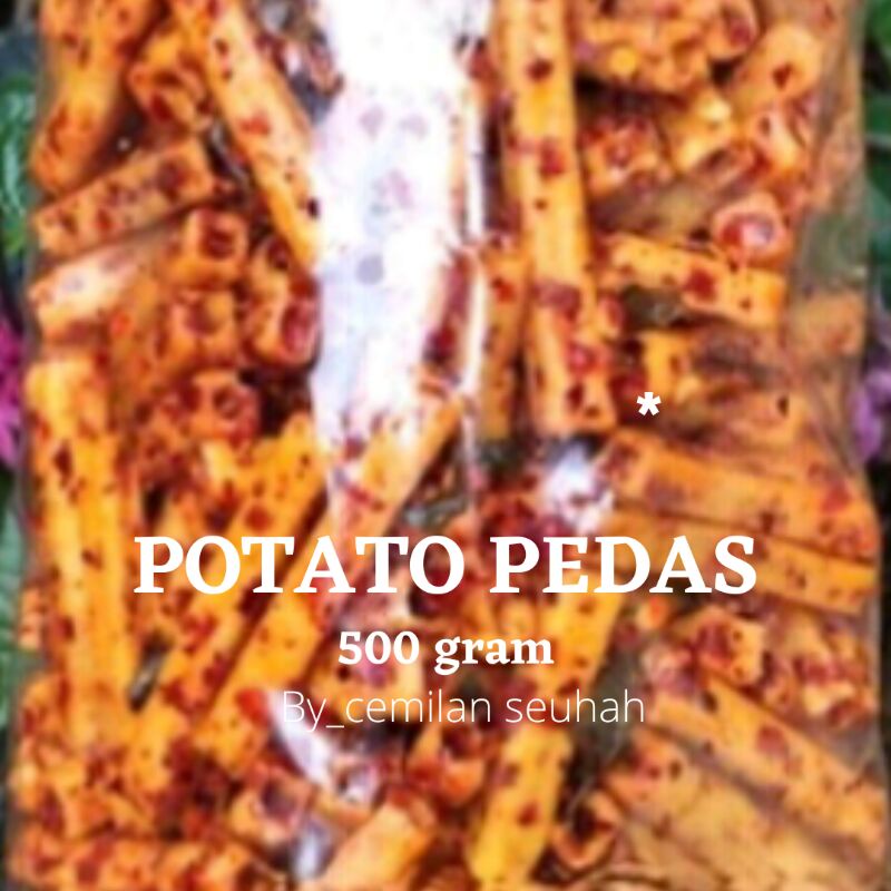 Potato pedas daun jeruk isi 500 gram