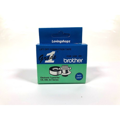 

Bergaransi Lift Off Correction Tape Brother (Isi 2) / Tipex Mesin Tik Brother Diskon