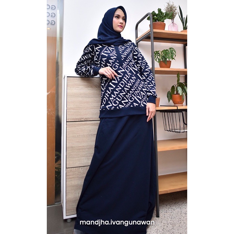 Mandjha Monogram Dress