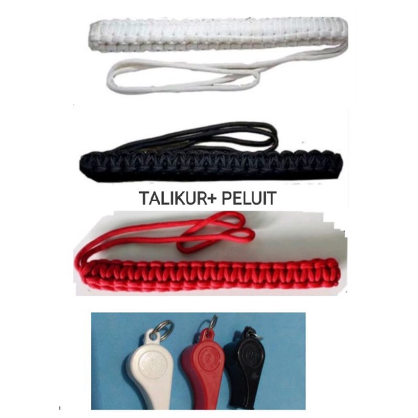 talikur satpam + peluit