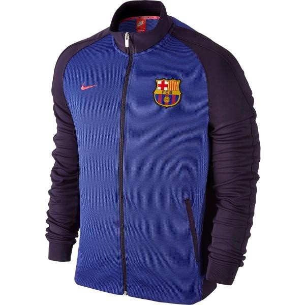 BEST JAKET BARCELONA BIRU - OBRAL PROMO DISKON JACKET SWEATER BOLA MURAH BARCA FCB TERMURAH IMPORT