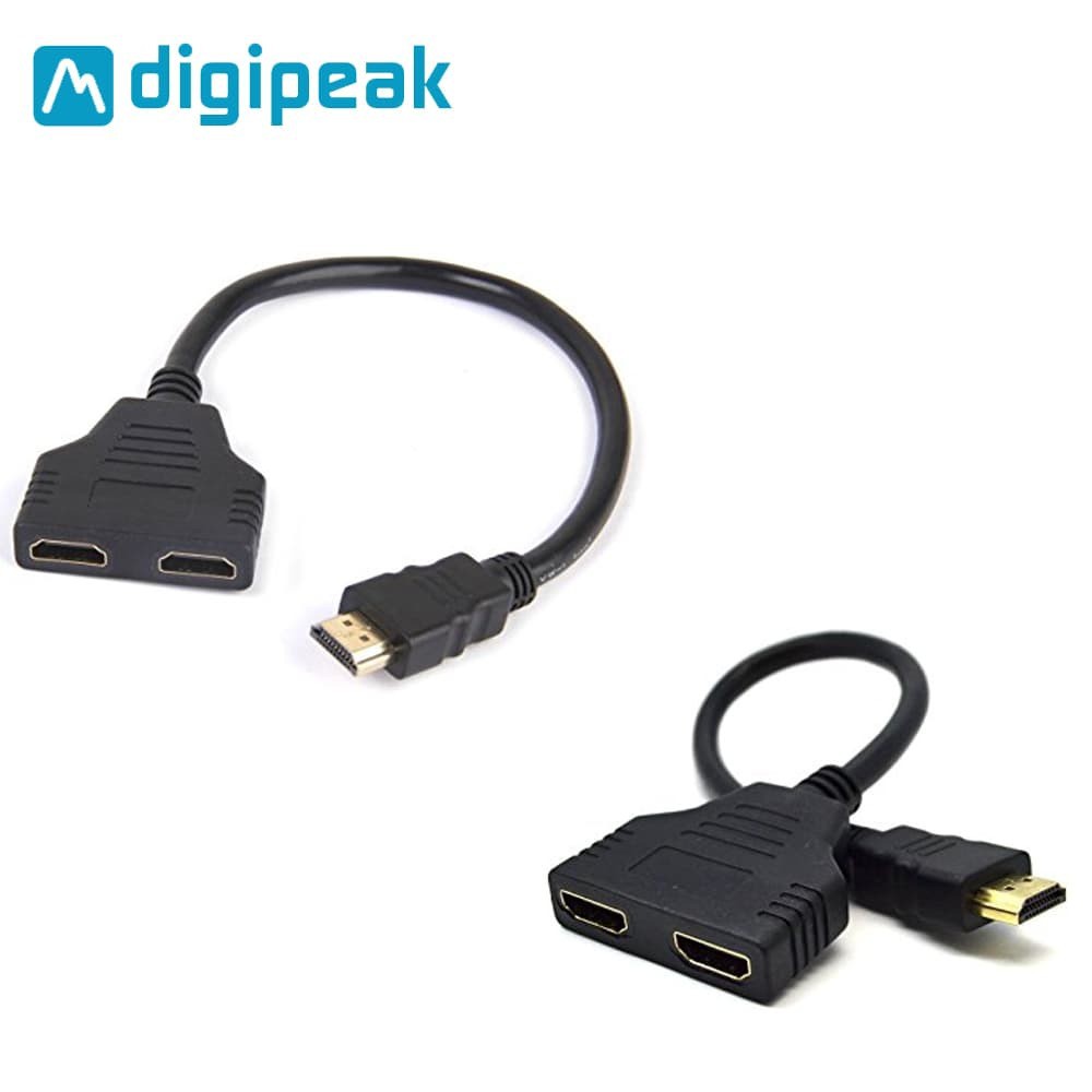 Cable Kabel Spliter HDMI HDMI Male to HDMI Female 1to2 30cm