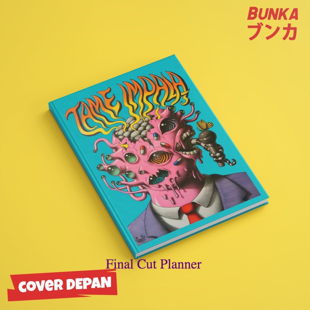 

buku tulis polos/bergaris Tame Impala 6 Hardcover A5 Buku Tulis Catatan Notes Agenda Planner Jurnal