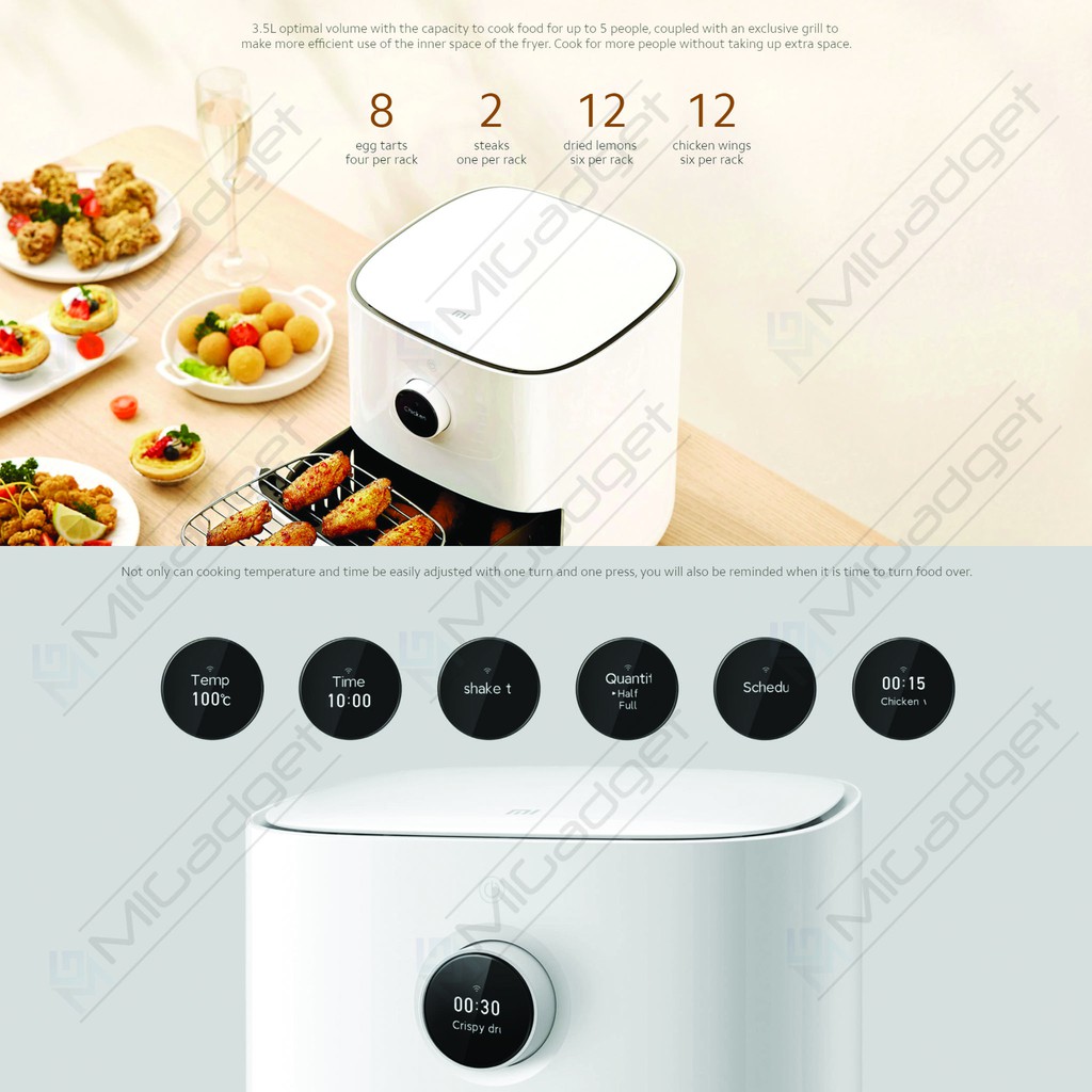 Xiaomi Smart Air Fryer 3.5L - Penggorengan Tanpa Minyak