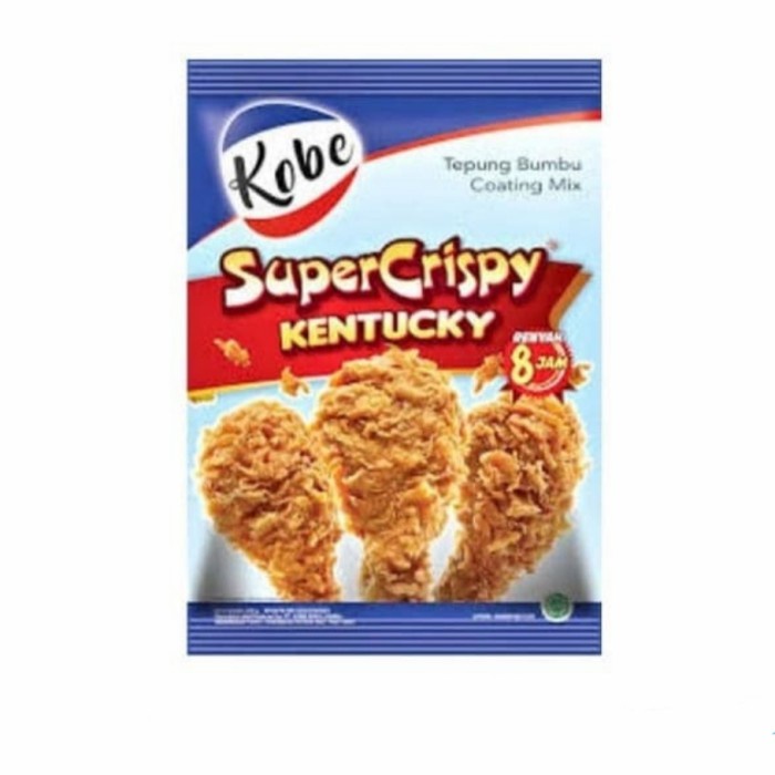 

pakai-siap-tepung-bumbu-tepung- kobe tepung ayam kentucky super crispy 850gram 850 gram -tepung-