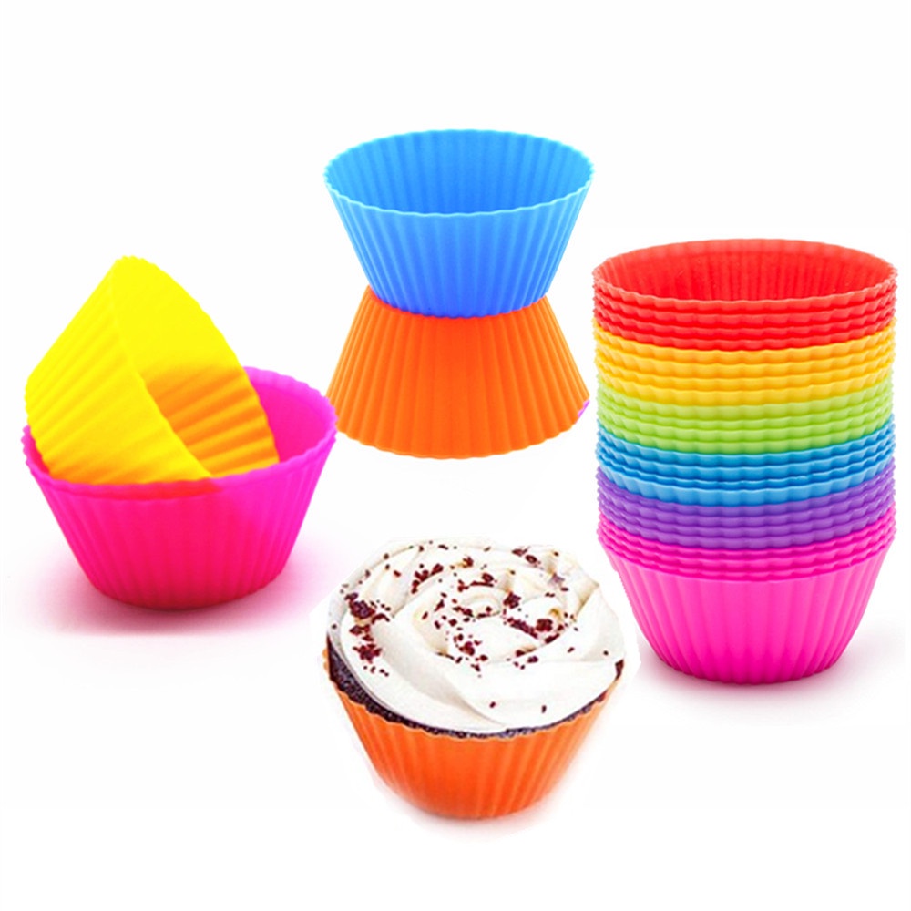 [DEASHOP] CETAKAN SILICON CUPCAKES MUFFIN / CETAKAN KUE SILIKON / CUP CAKE BAKING MOLD / SILICON MOLD