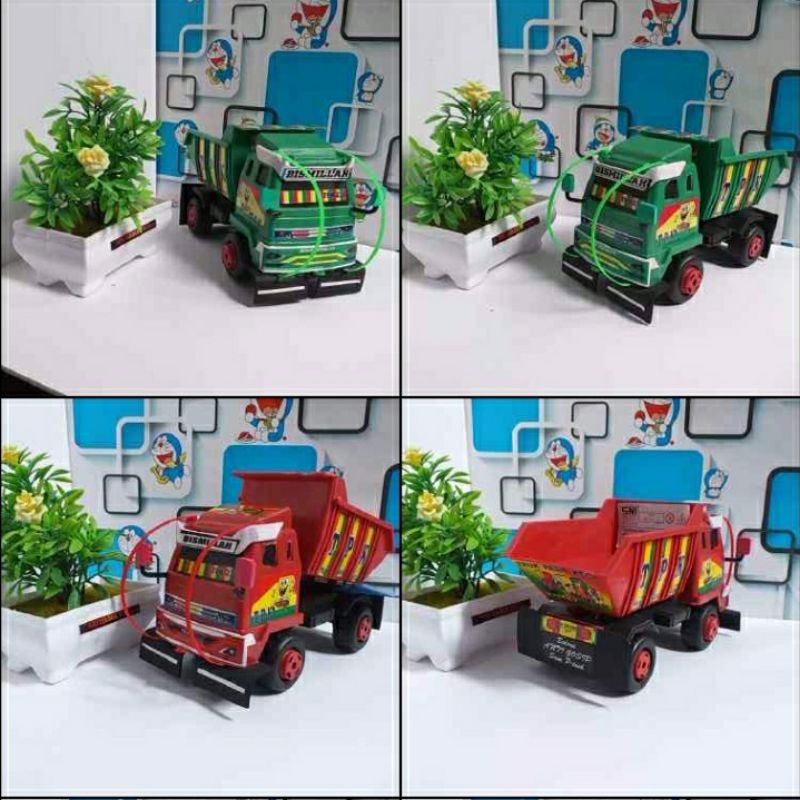 |TRUK TPK| Truk Pasir Kecil Modif Bemper Truk Oleng Bahan Plastik Uk20cm