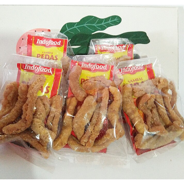 

Usus Krispy Asli Grosir 25 gram Rasa Seblak, Pedas, Saos, Balado Makanan Ringan Murah Enak