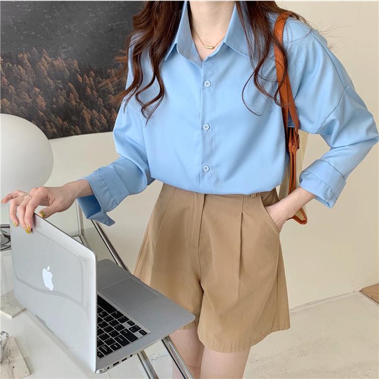 KEMEJA OVERSIZE WANITA BAHAN KATUN TOYOBO PREMIUM