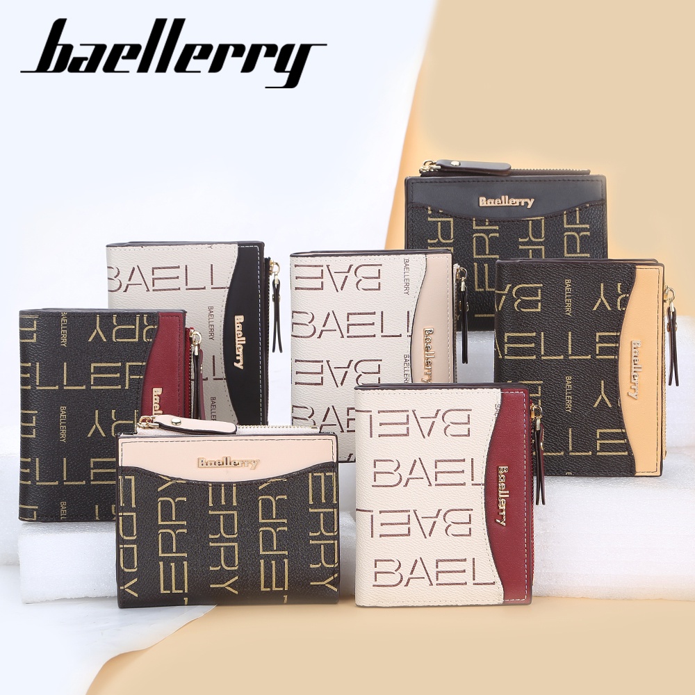BAELLERRY N2505 Dompet Wanita Kecil Bahan Kulit PU Leather Premium WATCHKITE WKOS