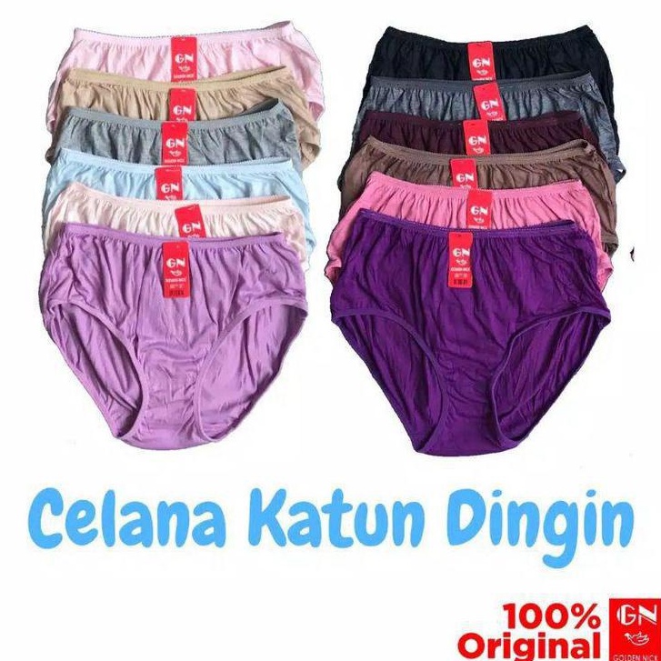 Cd Celana Dalam Wanita Perempuan Golden Nick GN 937 939 Jumbo Murah size M L XL XXL 4L