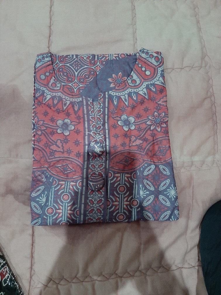 (bayar Dirumah)tunik Batik  Shibori Jumputan Terbariu Size