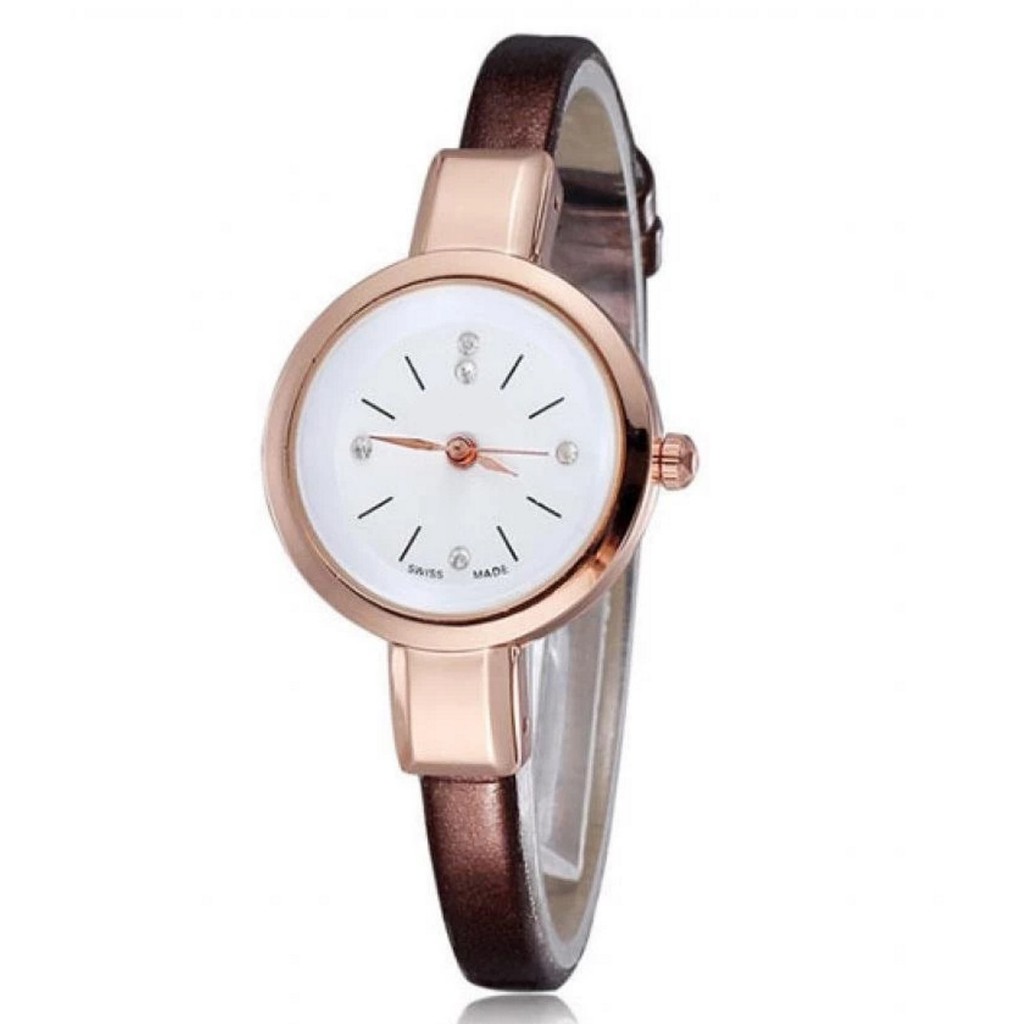 Jam Tangan Kulit Fashion Model YUHAO Women's Watches Watch Faux Leather