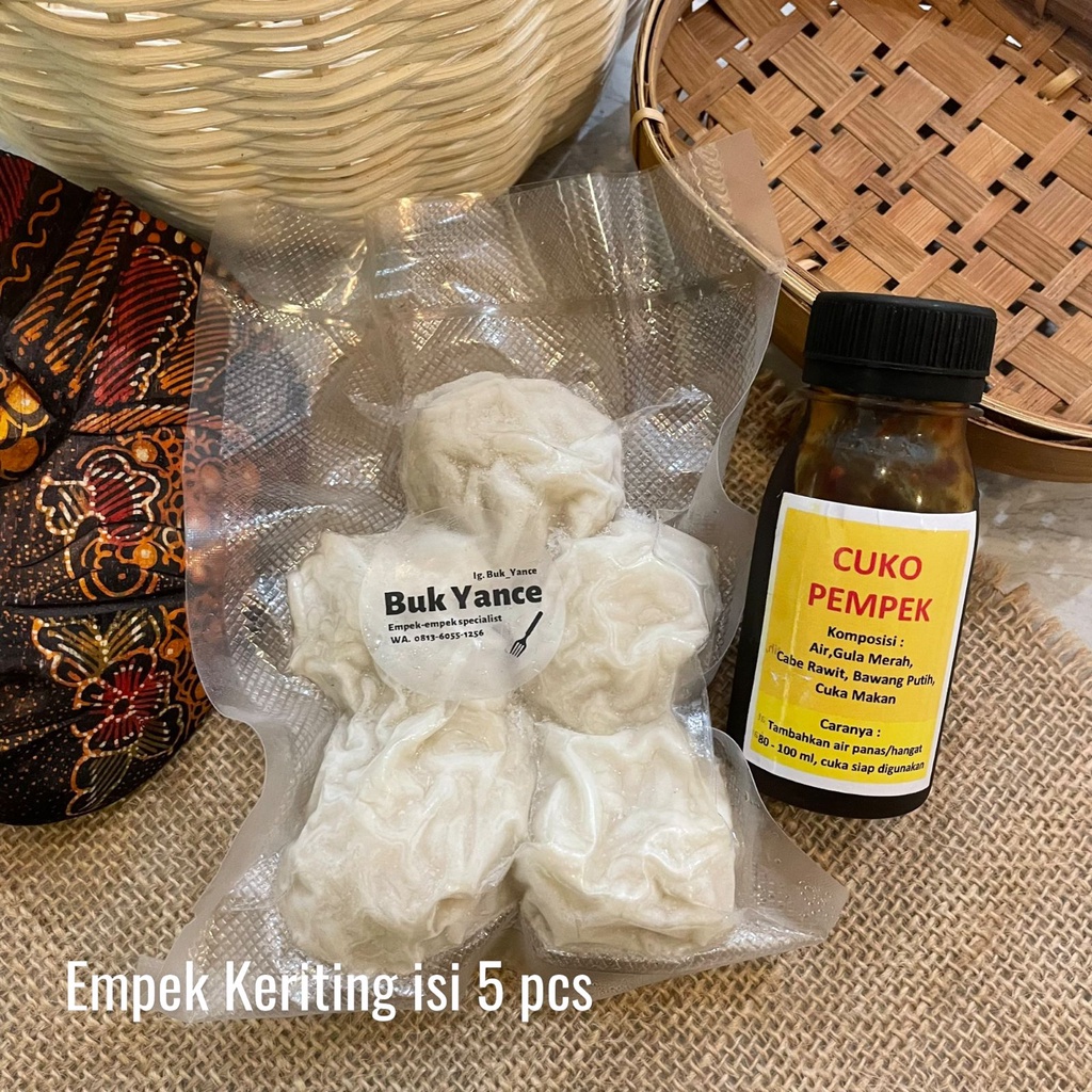 

Pempek Keriting ( isi 5 pcs per pac )