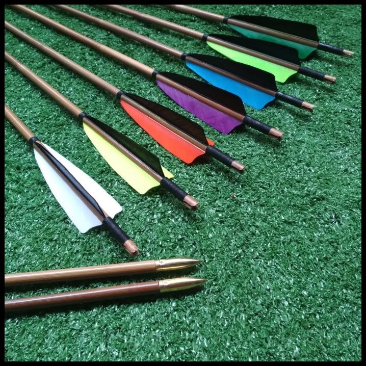 Arrow Bambu Tonkin Bulu Kalkun Impor