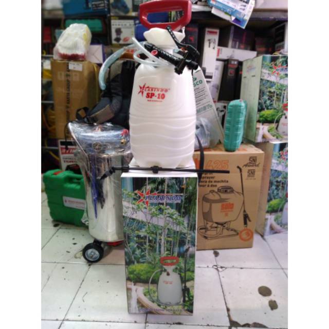 Sprayer Hama Penyemprot Desinfektan Manual 10 Liter Plasindo Sp-10