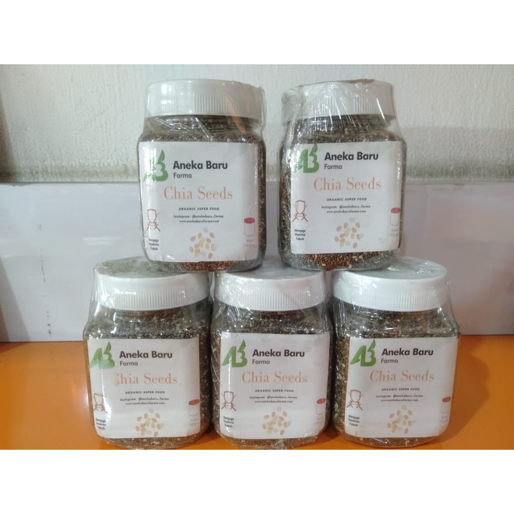 

CHIA SEEDS ORGANIK ASLI 100GR/ BIJI CHIA ORGANIK 100GR