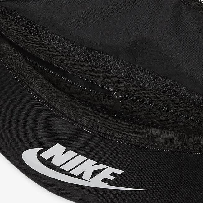 TAS NIKE HERITAGE HIP PACK WAIST BAG BA5750-010 BLACK ORIGINAL FDHGF4654