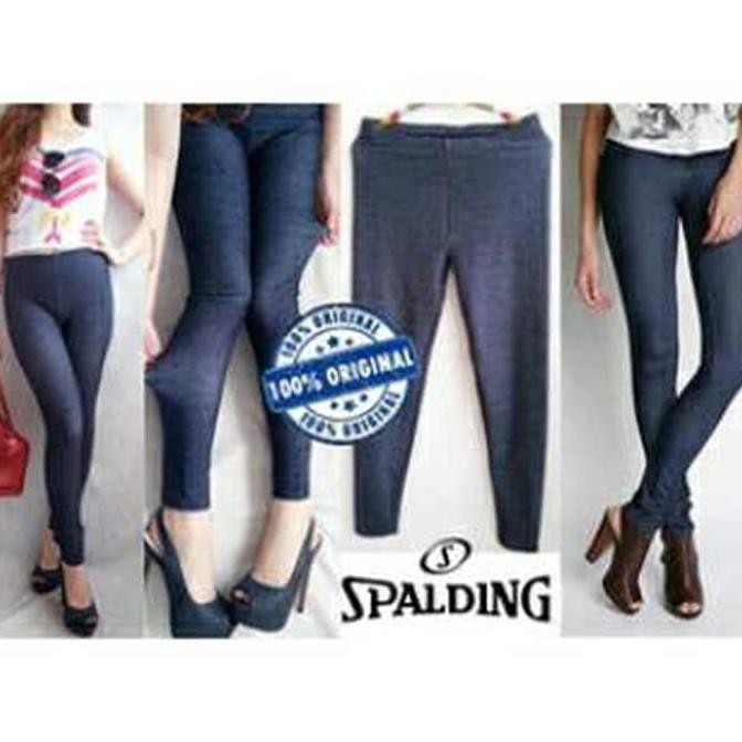 YUK BELI LEGGING DENIM KEREN SPALDING
