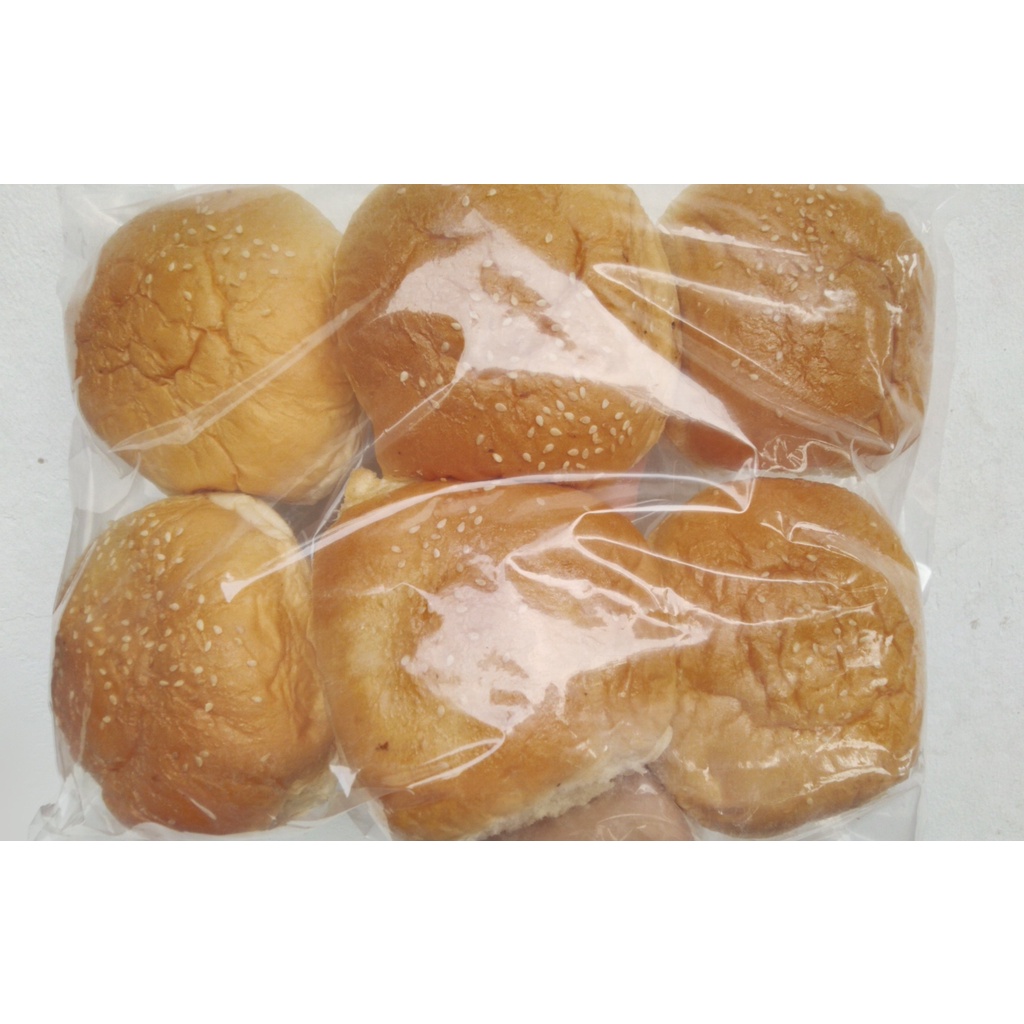 

ROTI BURGER WIJEN PUTIH MEREK SEKAR 1 pack isi 4set