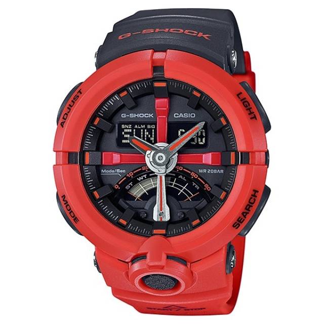 Casio Mens G-Shock GA-500P-4ADR﻿ Analog Digital Sport Watch Original GA-500P-4A