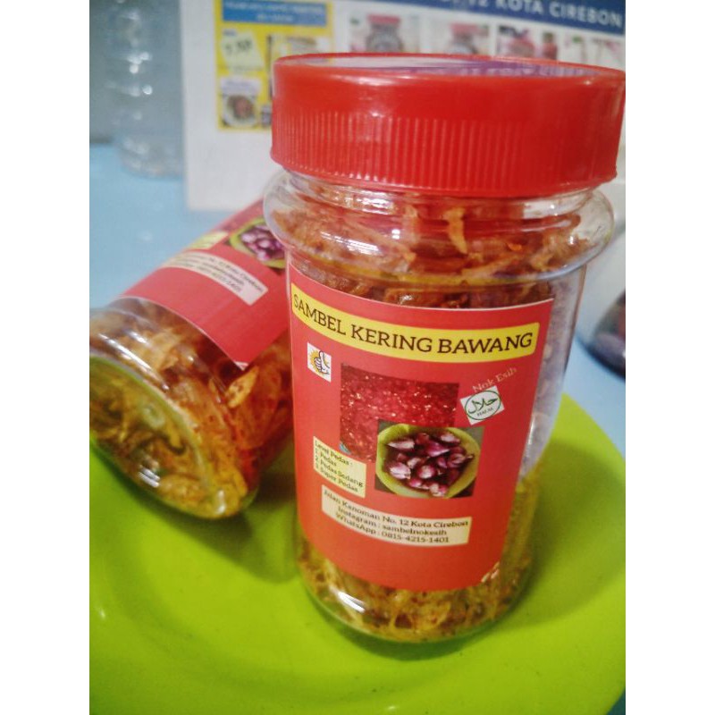

SAMBEL KERING BAWANG EXTRA HOT