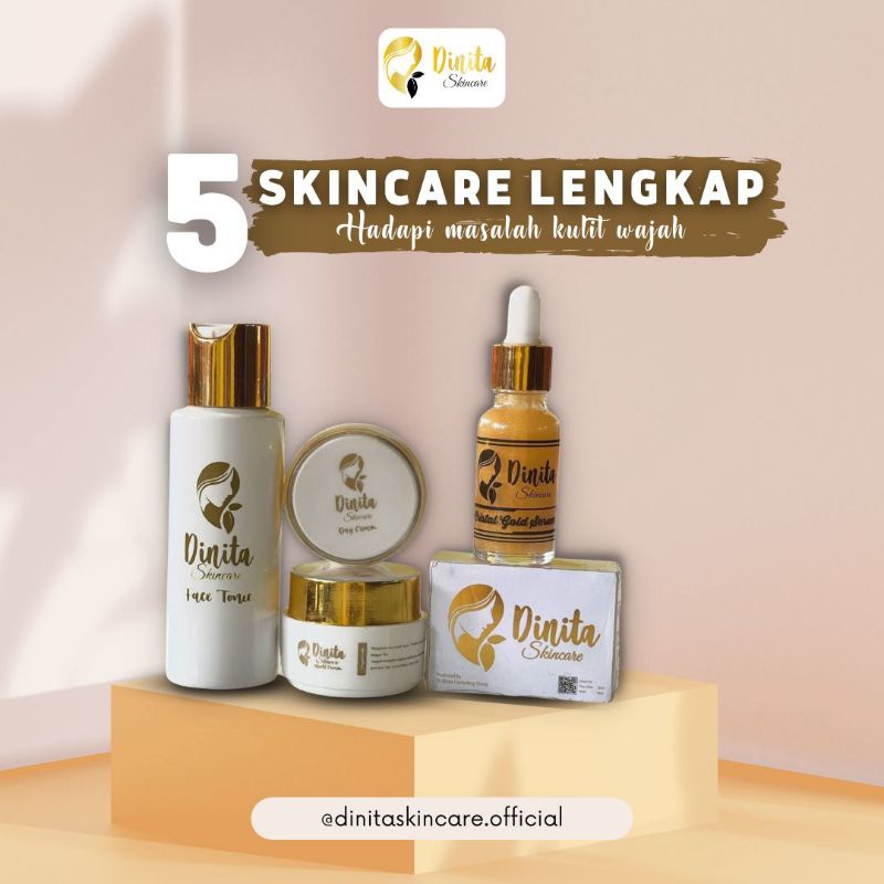 Dinita Skincare paket Forte Terbaru