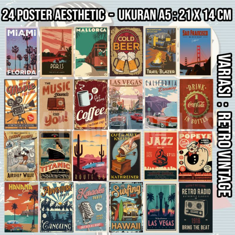 [24 POSTER] COD // POSTER AESTHETIC MURAH // POSTER DINDING KAMAR AESTETIK COWOK CEWEK // POSTER BAND MUSIK // POSTER WALL DECOR PURPLE POSTER / BLACK WHITE / MANGA-6