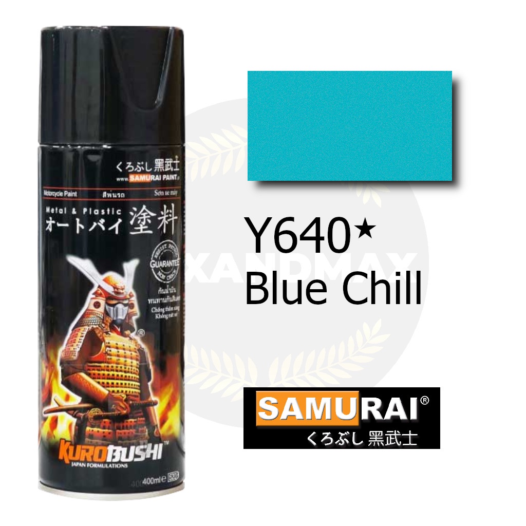 Samurai Paint Y640 Blue Chill 400 ml - Cat Semprot