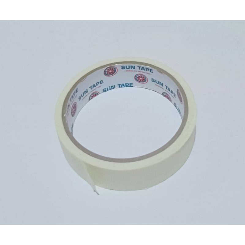 

Masking tape 24 mm / lakban kertas 1 inch sun tape