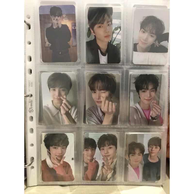 NUEST - PHOTOCARD OFFICIAL PC JR THE TABLE