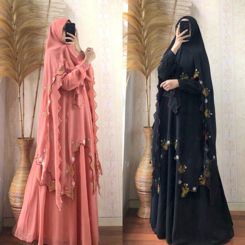 GAMIS SYAR'I BORDIR by DIJAH