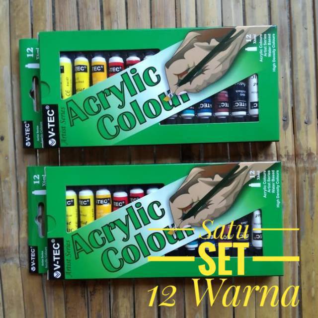 

Cat Acrylic 6Ml Vtec 12 warna Cat Acrilic 6Ml Vtec 12 Warna Cat Akrilik 6Ml Vtec 12 Warna