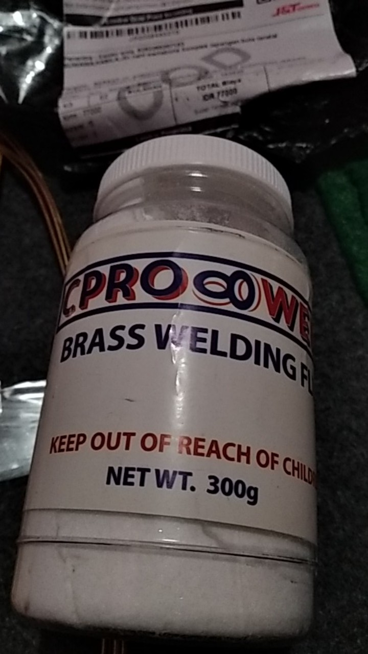 Kawat Las Kuningan=2 Mili Asli 100% Germany Panjang 1 Mtr
