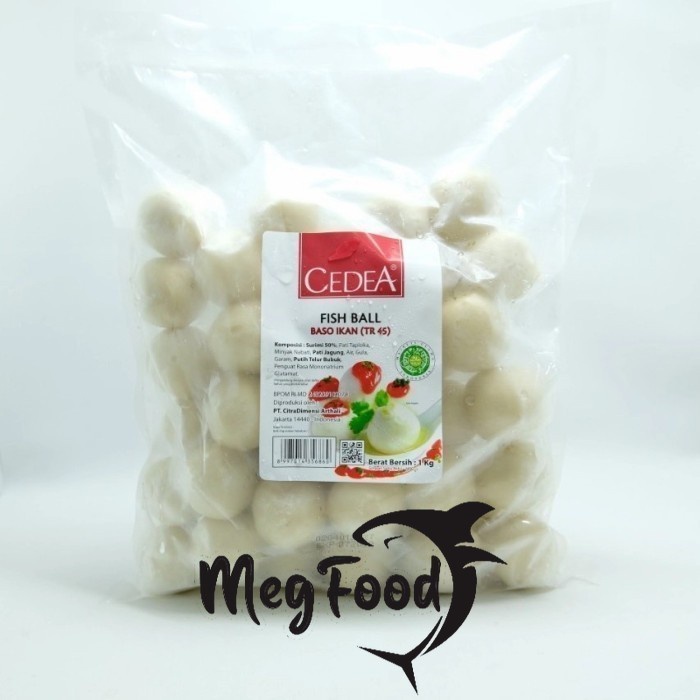 

Fish Ball Cedea (Baso Ikan) TR 45 1kg