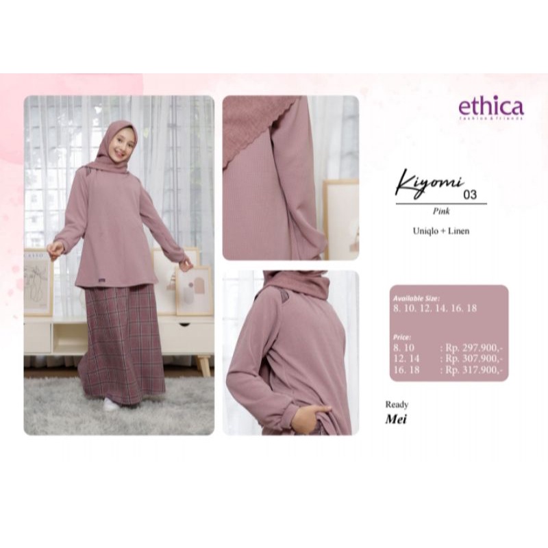 Ethica KAGUMI 03/ setelan atas bawah terbaru
