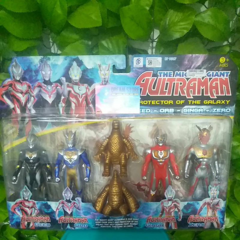 ULTRAMAN MAINAN SATU SET ORB GEED GINGA ZERO SET