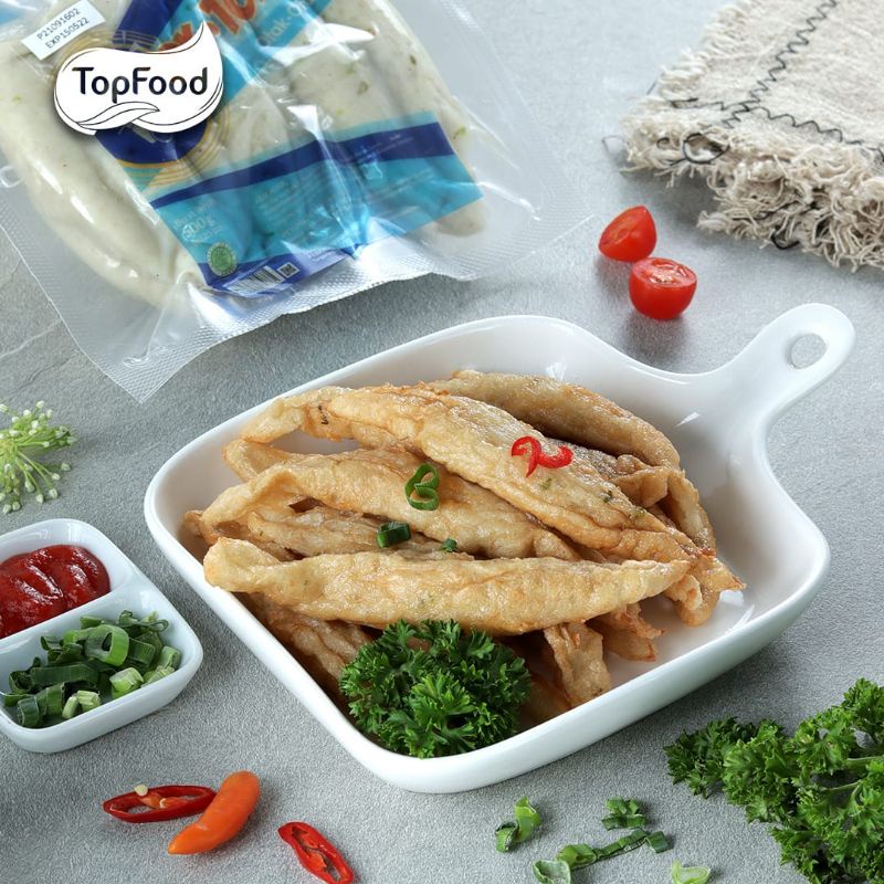 

PROMO !!! Otak otak tok tok es teler 77 Asli isi 25 pcs ( polos HORECA PACK ) premium
