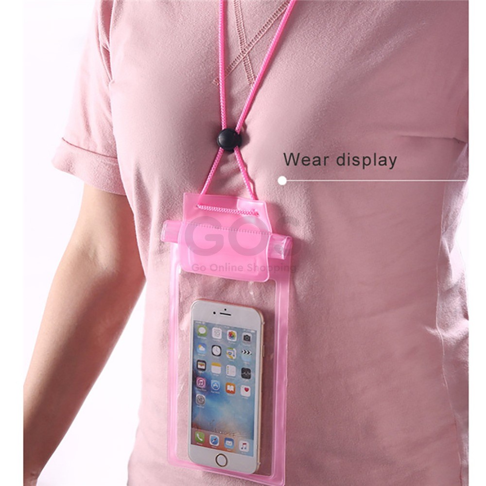 SARUNG HP ANTI AIR WATERPROOF CASE HANDPHONE POUCH BAG COVER HP ANTI AIR UNIVERSAL CASE HP ANTI AIR