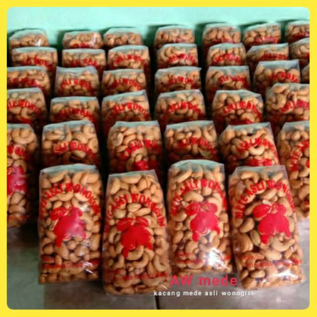 

KACANG MEDE / METE GORENG ASLI WONOGIRI 250 gram (gratis bubble wrap)