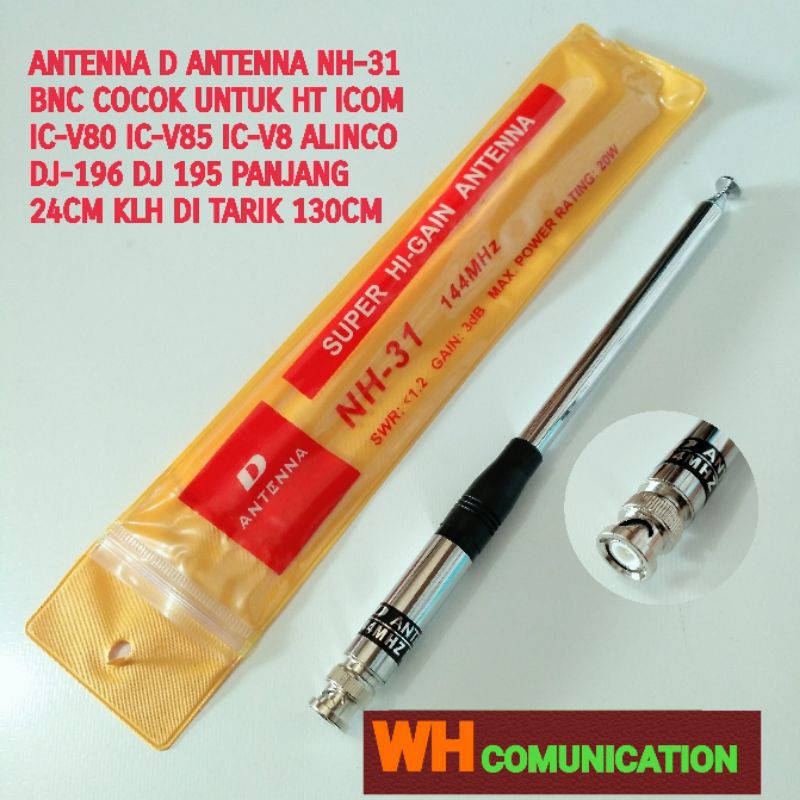 ANTENNA HT D ANTENNA NH-31 CONETOR BNC