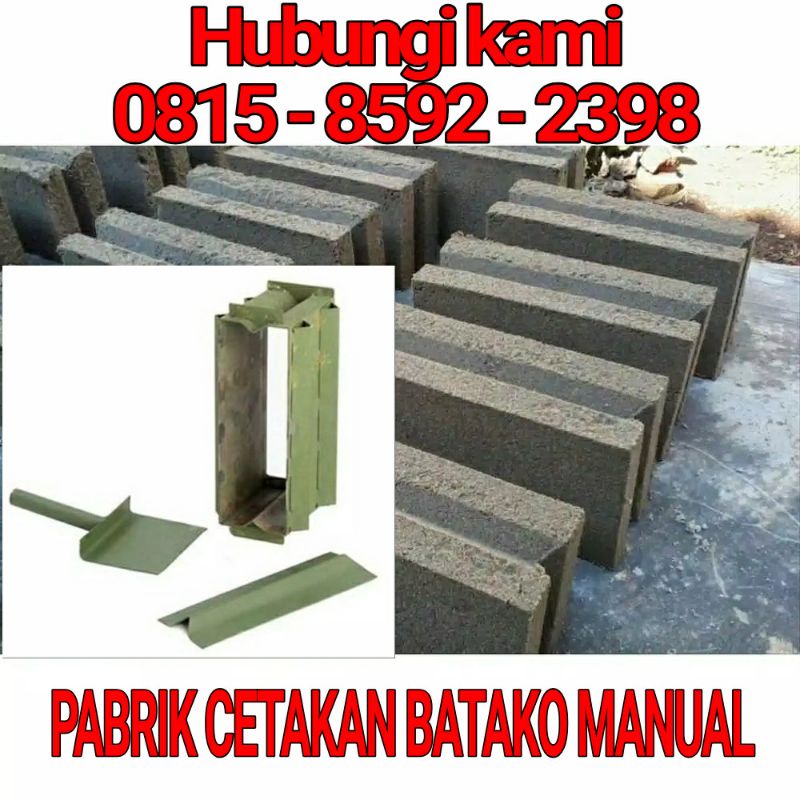 ⭐⭐⭐⭐⭐CETAKAN BATAKO UNTUK BANGUNAN DAN RUKO UKURAN BESAR 40 X 10 X 15