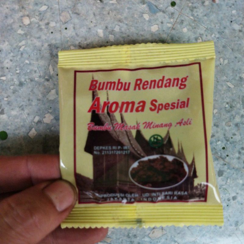 Bumbu Rendang Aroma Spesial Minang Asli