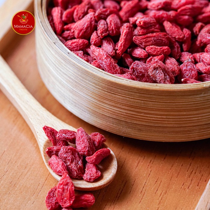 

(BISA COD) Premium Goji Berry / Kici / Wolfberry / Gou Qi Zi 125 - 250 gram - 125 gram