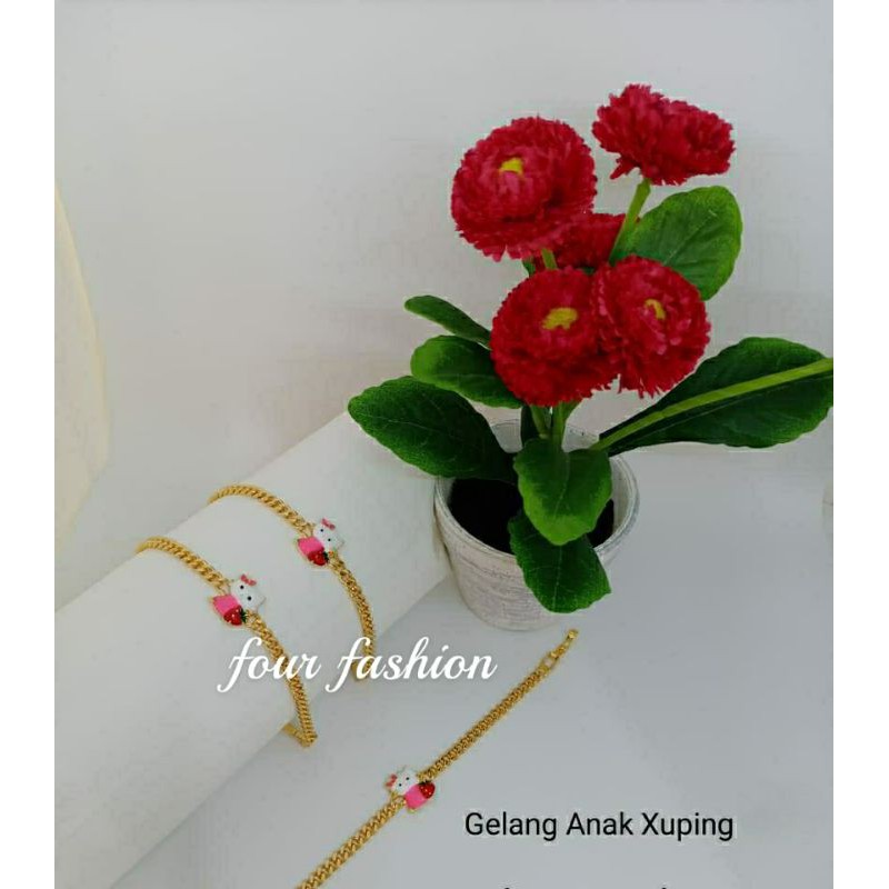 Fourfashion Gelang Xuping Anak HK Stroberi