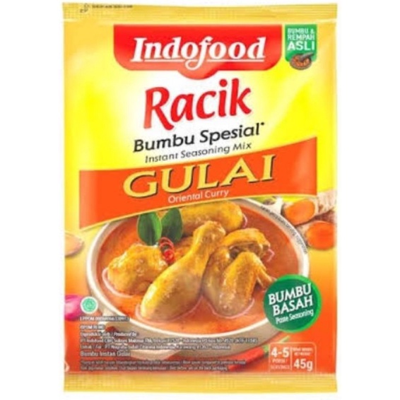 

Indofood racik Bumbu special Gulai 45gr