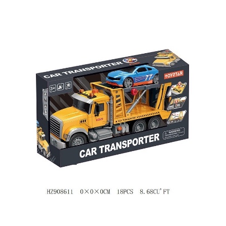 YOFI CAR TRANSPORTER ELECTRIC D011 66-56P Mainan Anak