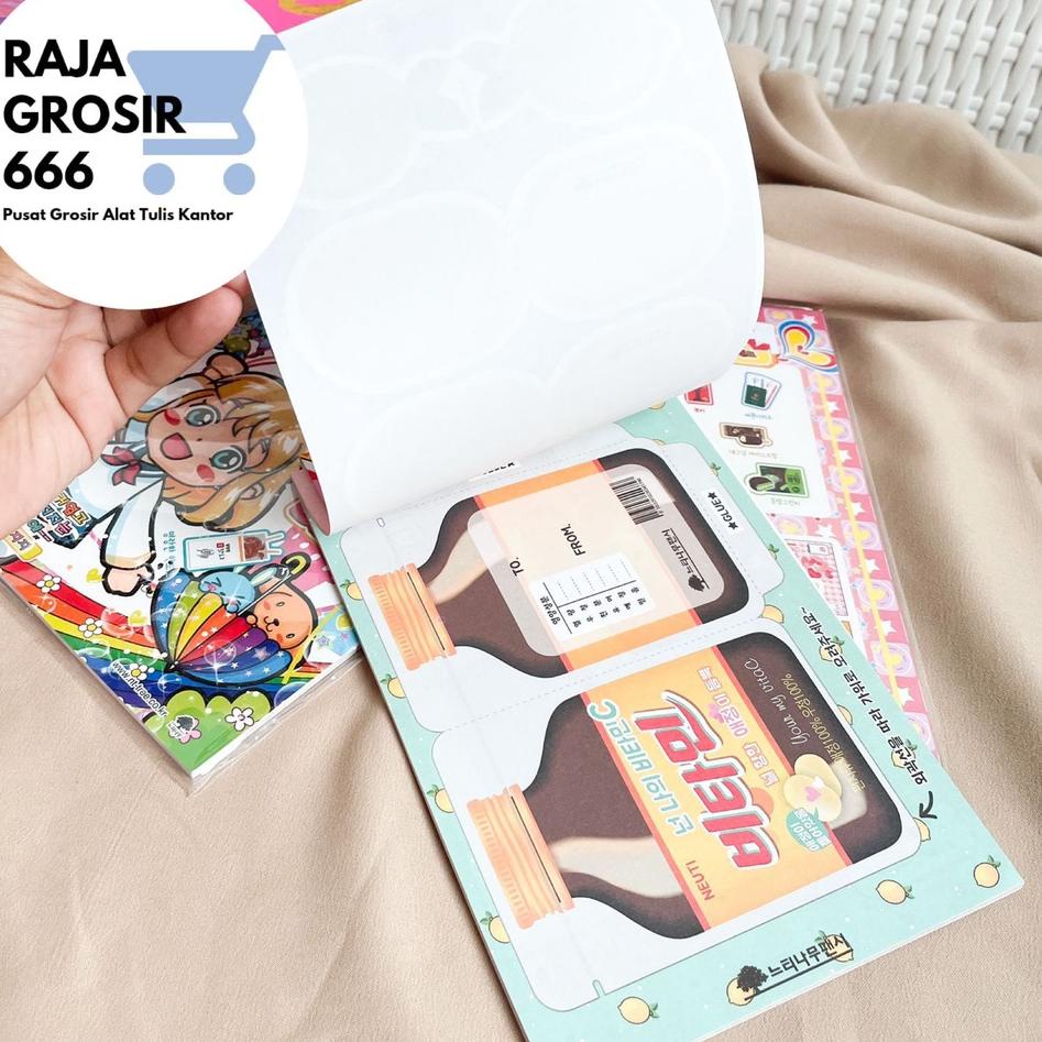 Baru - Buku Origami Korea Korean Bentuk makanan Papercraft book Buku Lipat bentuk makanan lucu maina