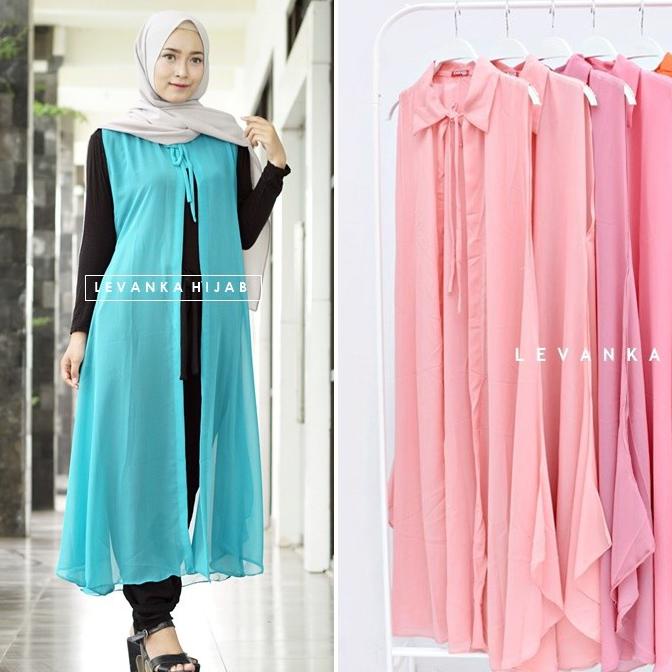 Outer Hijab / Cardigan Ceruti / Long Vest Outer Ceruti